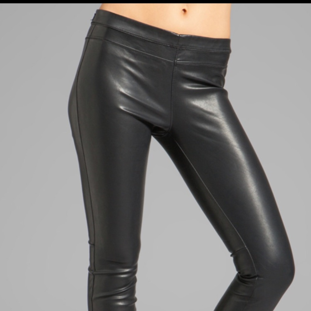 Blank nyc clean waistband faux leather pant